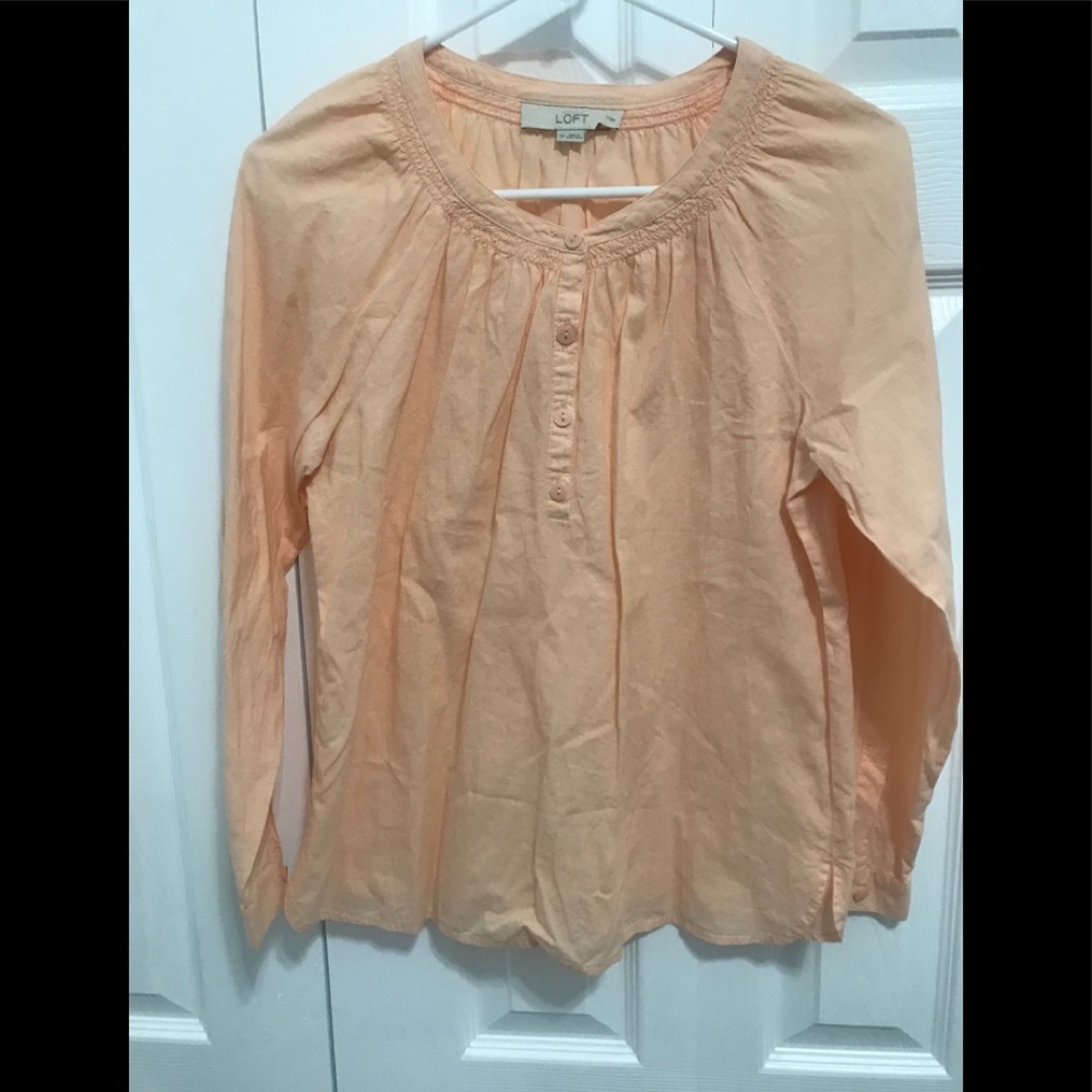 Long sleeve blouse
